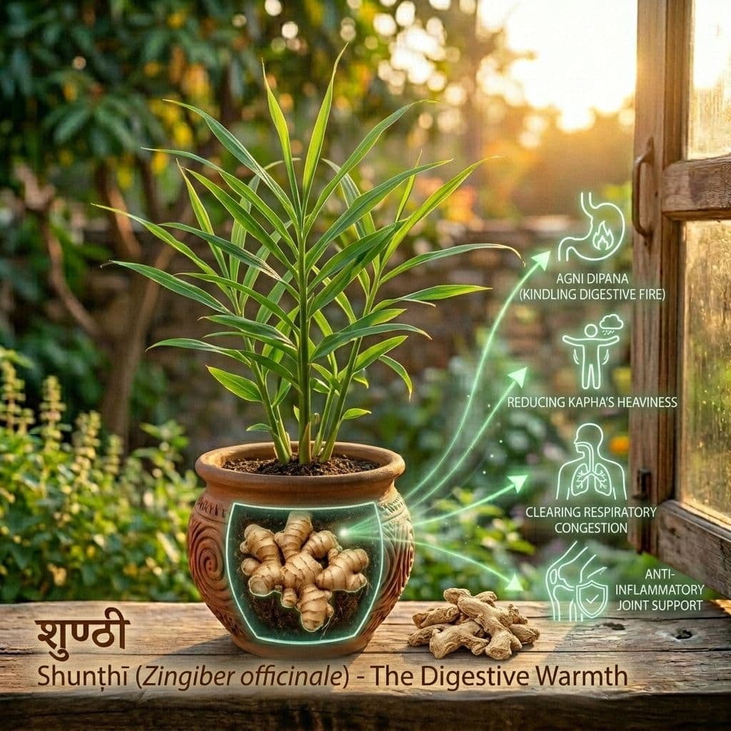 Śunṭhī (Dry Ginger)